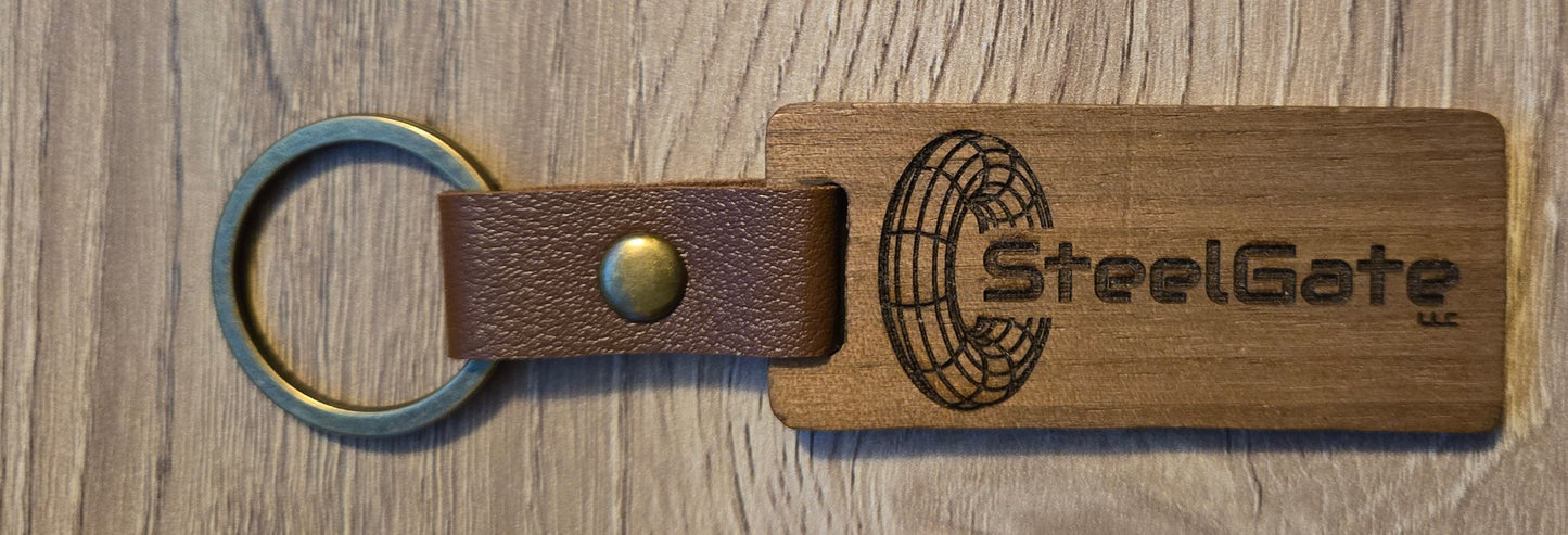 Wooden keychains Qty 25
