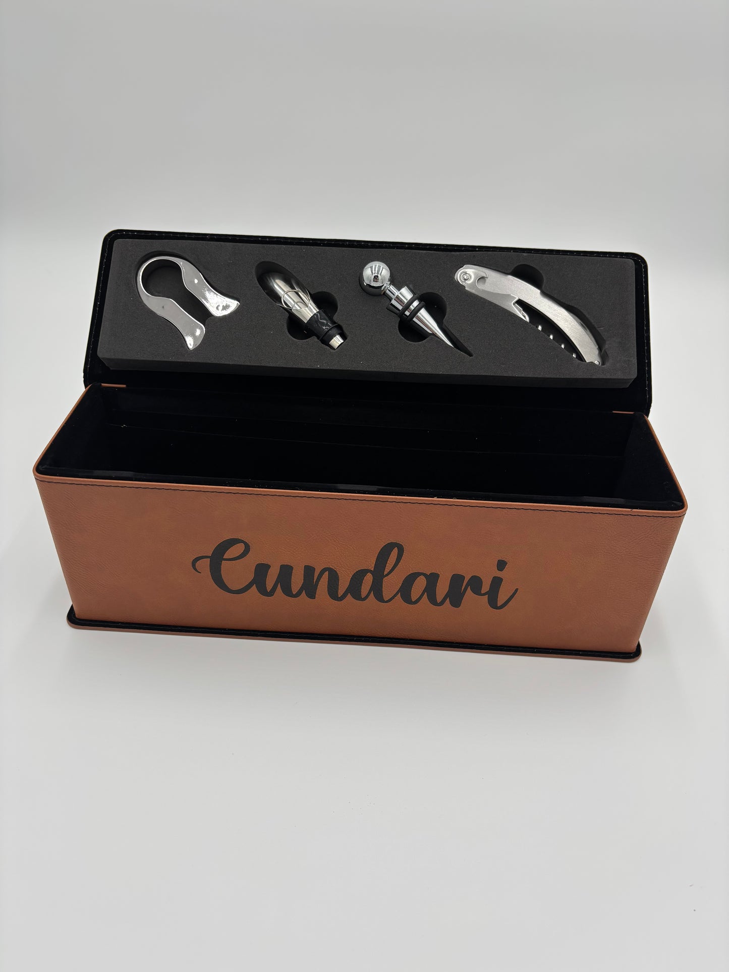 Personalized wine box, Custom engrave wine carrier, Closing gift for home buyers, Anniversary wine gift