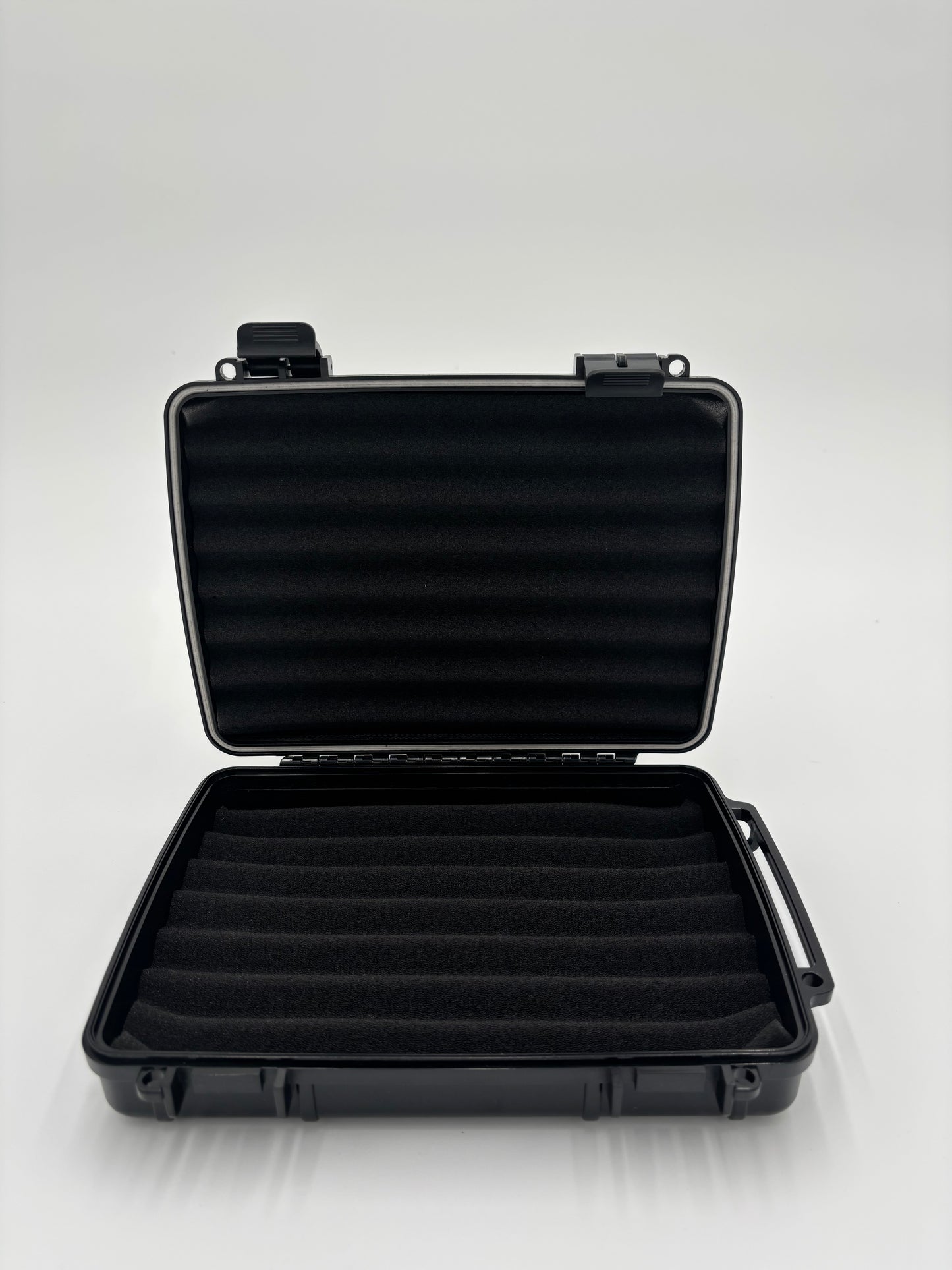 The Executive Cigar Set, Tactical Travel Humidor & Pocket Leatherette Case, Complete Cigar Gift Set, Personalized Hard Shell Humidor + Slim Pocket Case with Cutter