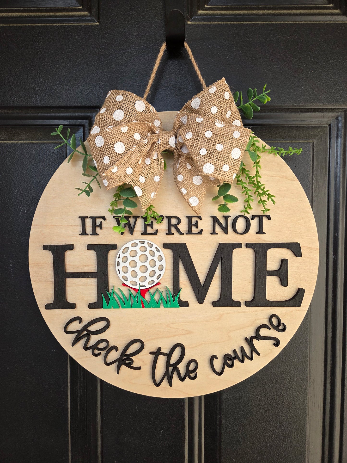 Golf door hanger