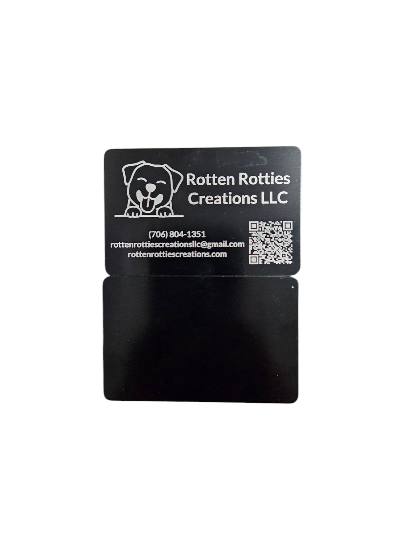 Metal business cards